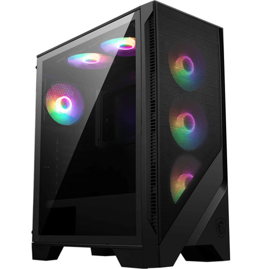 MSI MAG FORGE 120A Mid Tower Gaming Case for ATX/mATX/ITX Tempered Glass