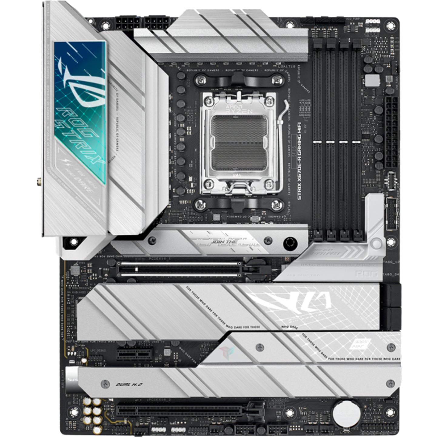 ASUS ROG STRIX X670E-A GAMING (WI-FI) ATX Motherboard For AMD Ryzen 7000/8000