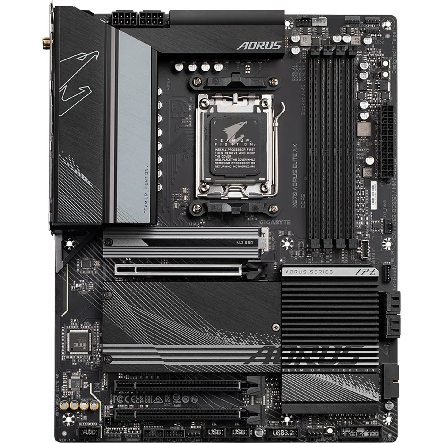 Gigabyte X670 AORUS ELITE AX ATX Motherboard For AMD Ryzen 7000/8000