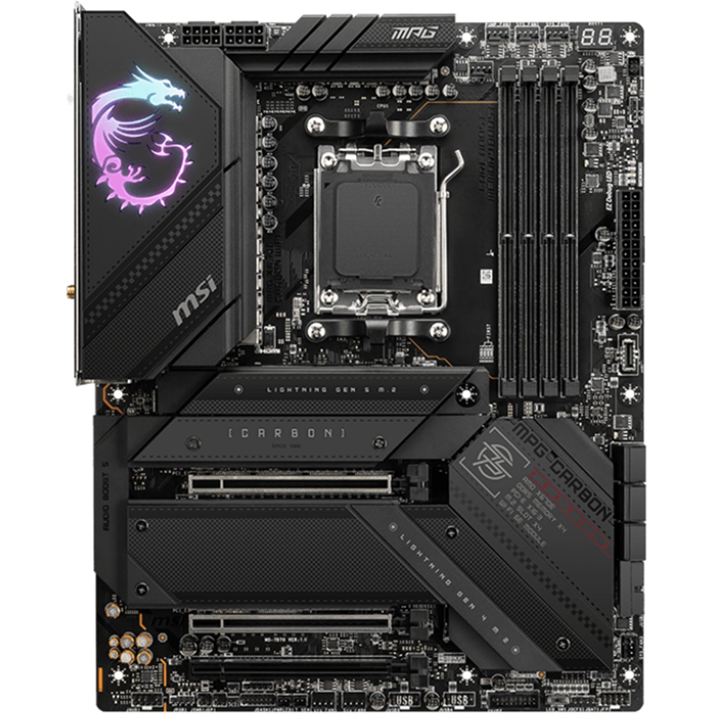 MSI MPG X670E CARBON WIFI ATX Motherboard For AMD Ryzen 7000