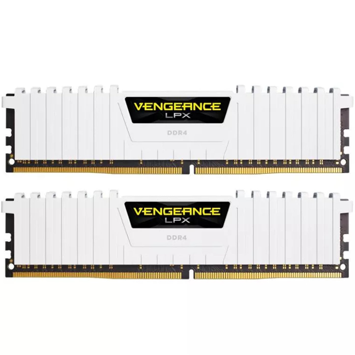 Corsair VENGEANCE LPX 16GB DDR4 Desktop RAM Kit - White 2x 8GB - 3200Mhz