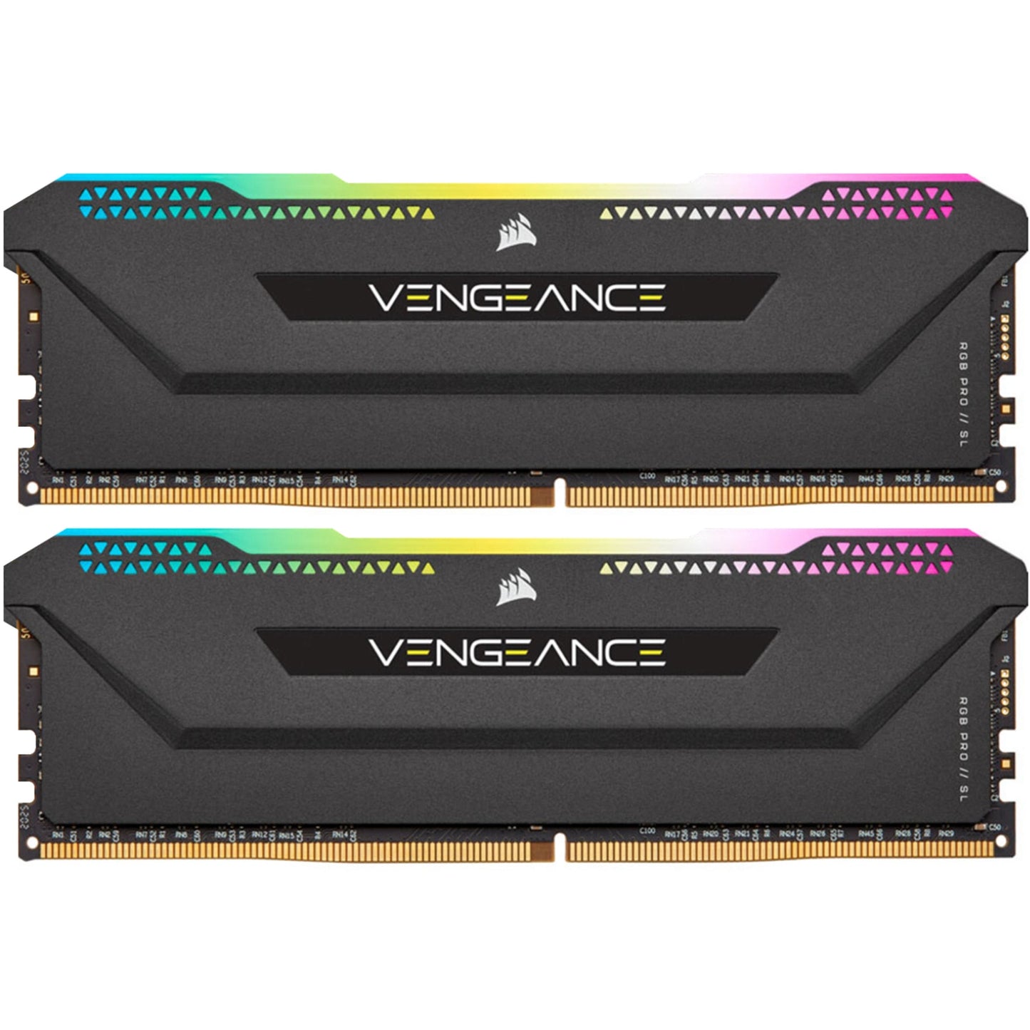 Corsair VENGEANCE RGB Pro SL 16GB DDR4 Desktop RAM Kit - Black