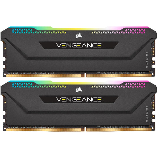 Corsair VENGEANCE RGB Pro SL 16GB DDR4 Desktop RAM Kit - Black