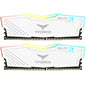 TeamGroup T-Force Delta RGB 16GB DDR4 3600Mhz Desktop RAM Kit - White