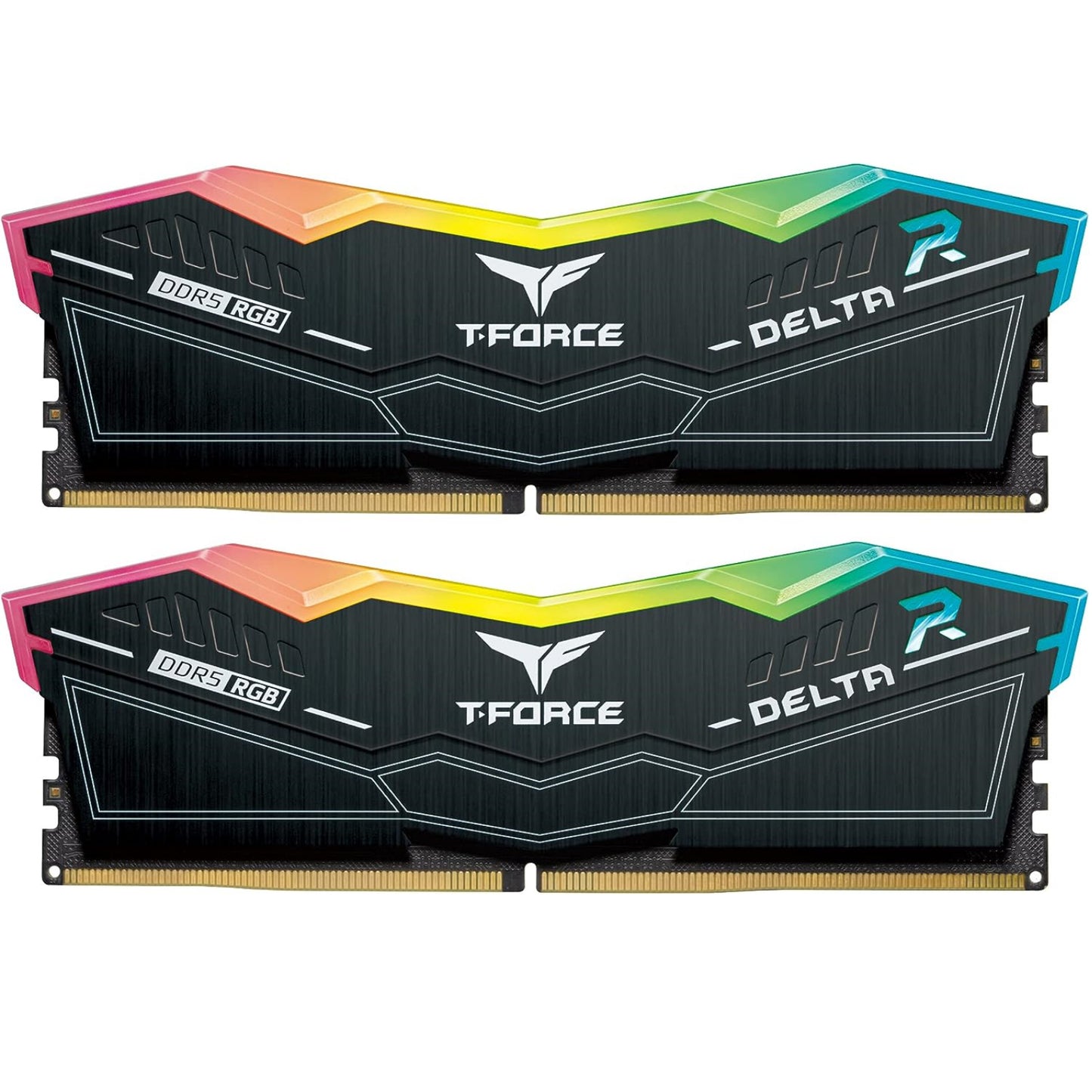 TeamGroup T-Force Delta RGB 32GB DDR5 6000Mhz Desktop RAM Kit - Black