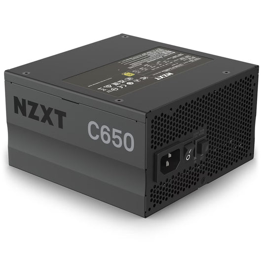 NZXT C Series V2 650W Power Supply 80 Plus Gold - Fully Modular