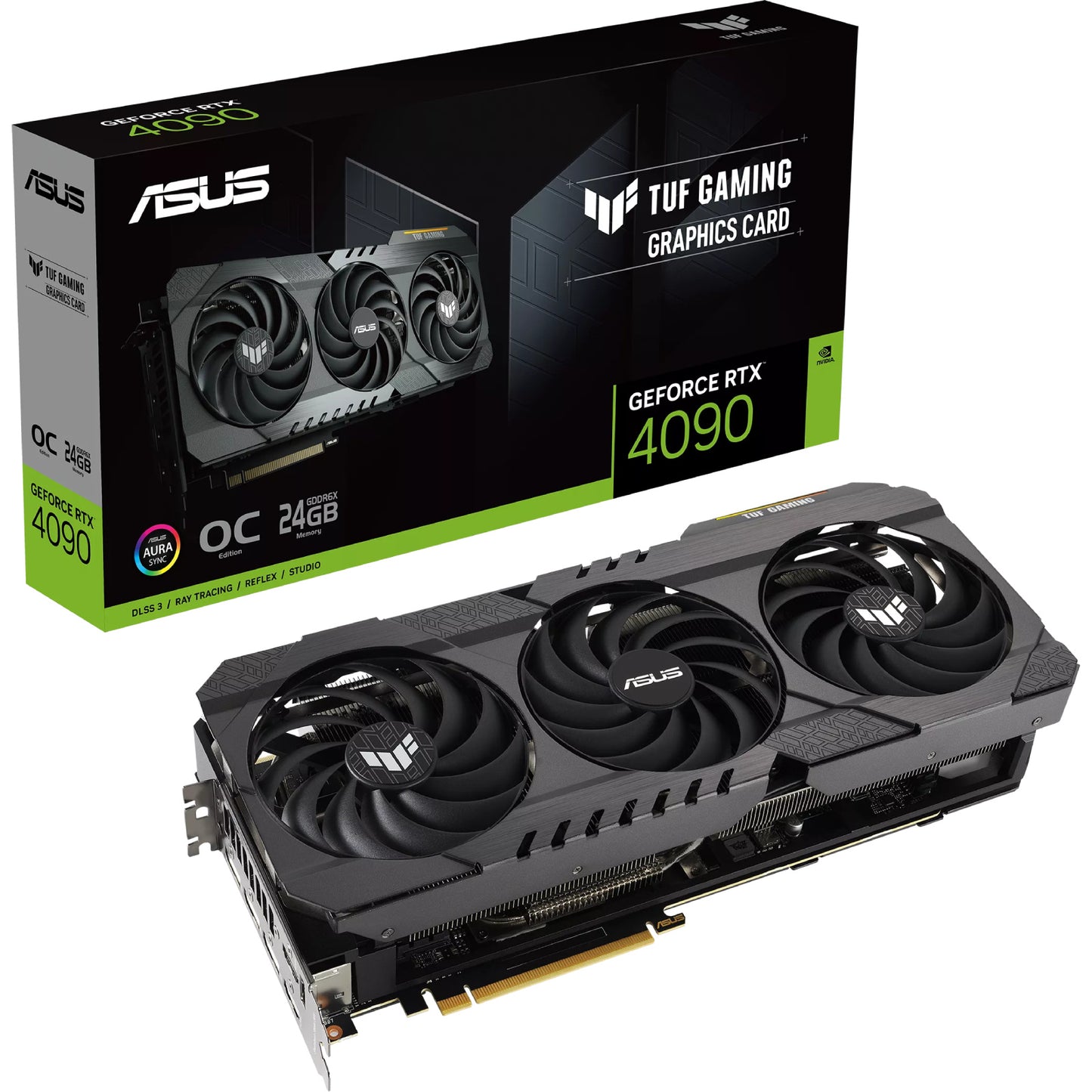 ASUS TUF Gaming NVIDIA GeForce RTX 4090 OC 24GB GDDR6X Graphics Card