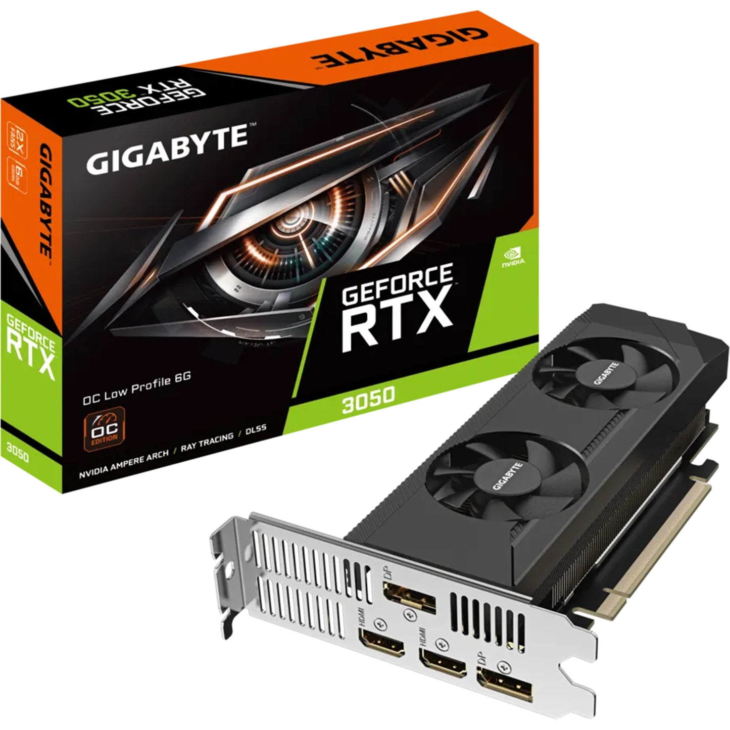 Gigabyte NVIDIA GeForce RTX 3050 OC 6GB GDDR6 Graphics Card